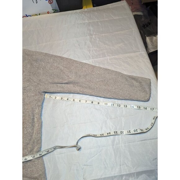 Barefoot dreams cozy chic Lite full zip fleece jacket Beige/Cream Soft Size XXL - Picture 14 of 16